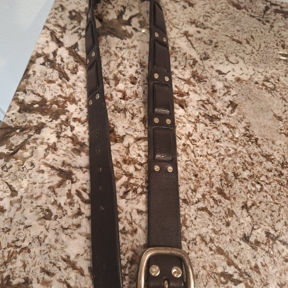 Lucky Brand MENS Leather Black  Belt size 34 - Picture 6 of 8